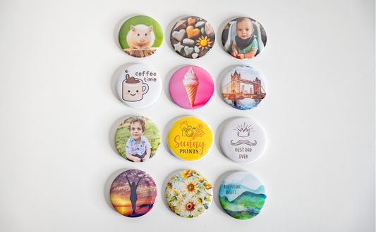 2" Round Button Magnets