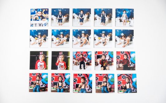 2" Square Flexible Magnets