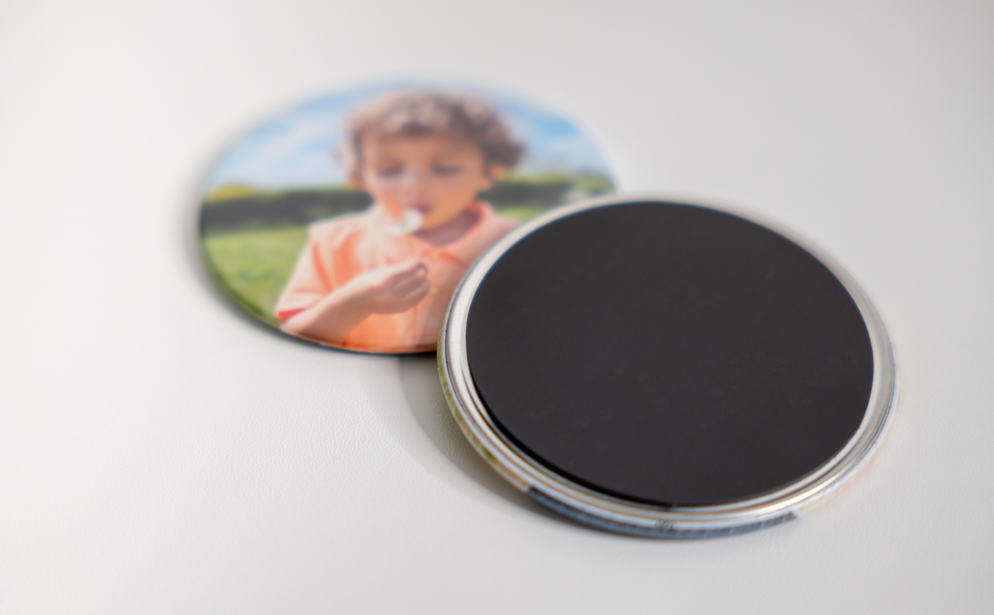 3" Round Button Magnets
