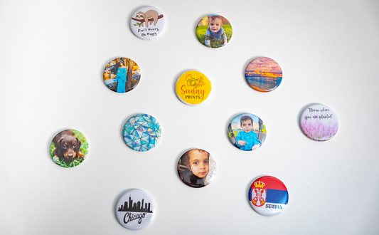 2.25" Round Button Magnets