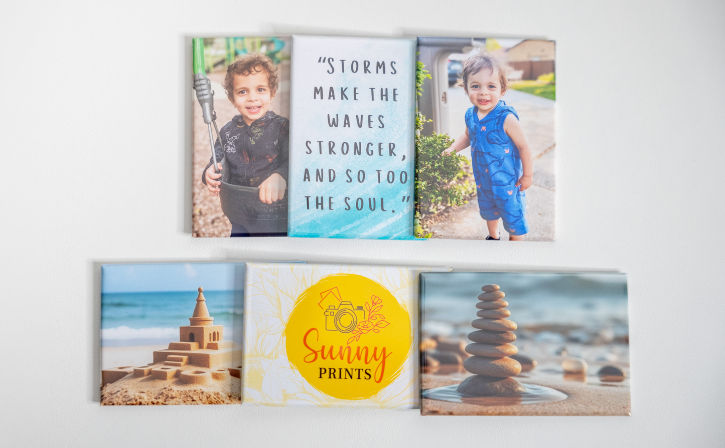 2x3" Rectangle Button Magnets