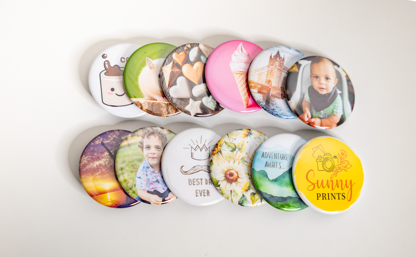 2" Round Button Magnets