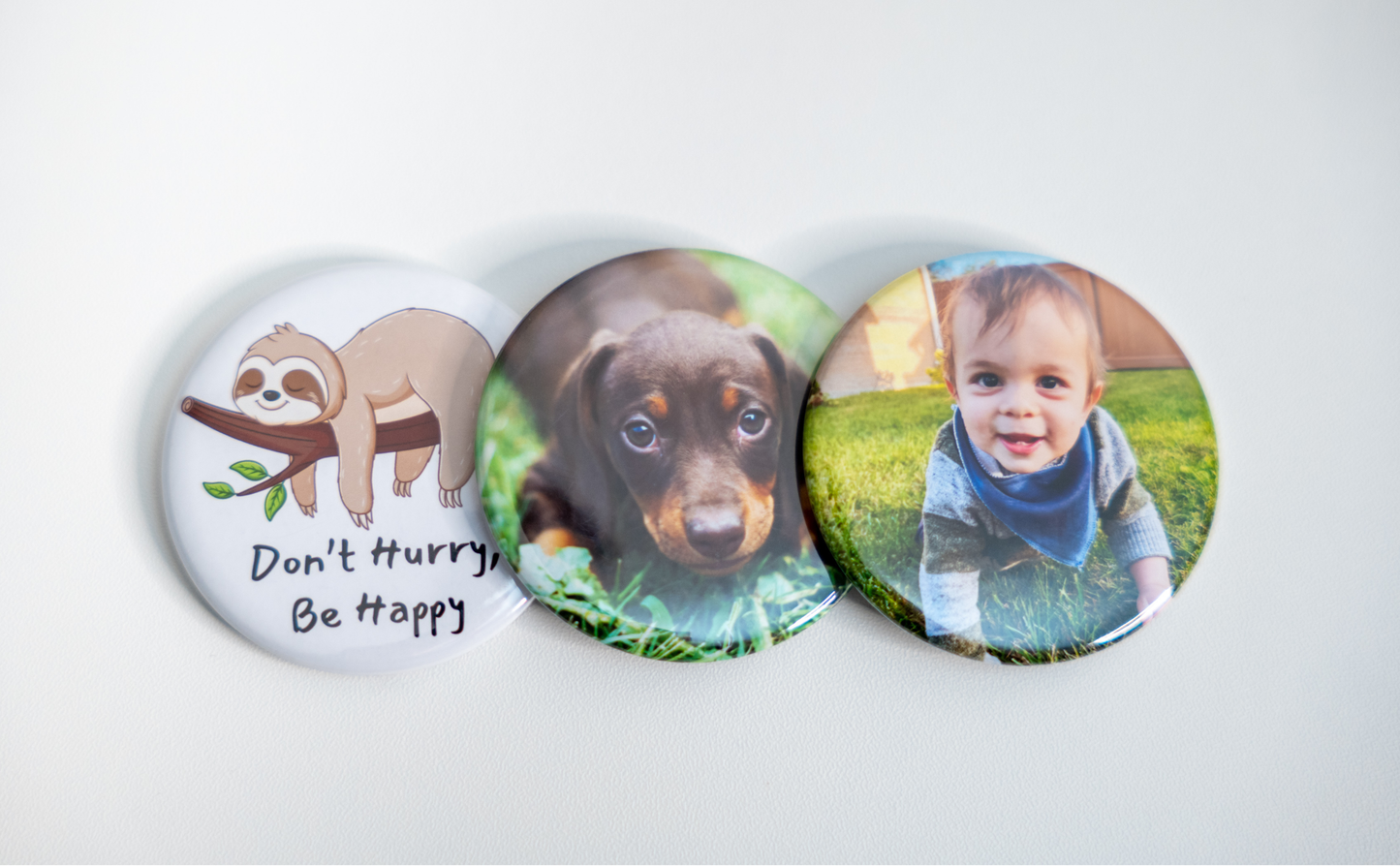 2.25" Round Button Magnets