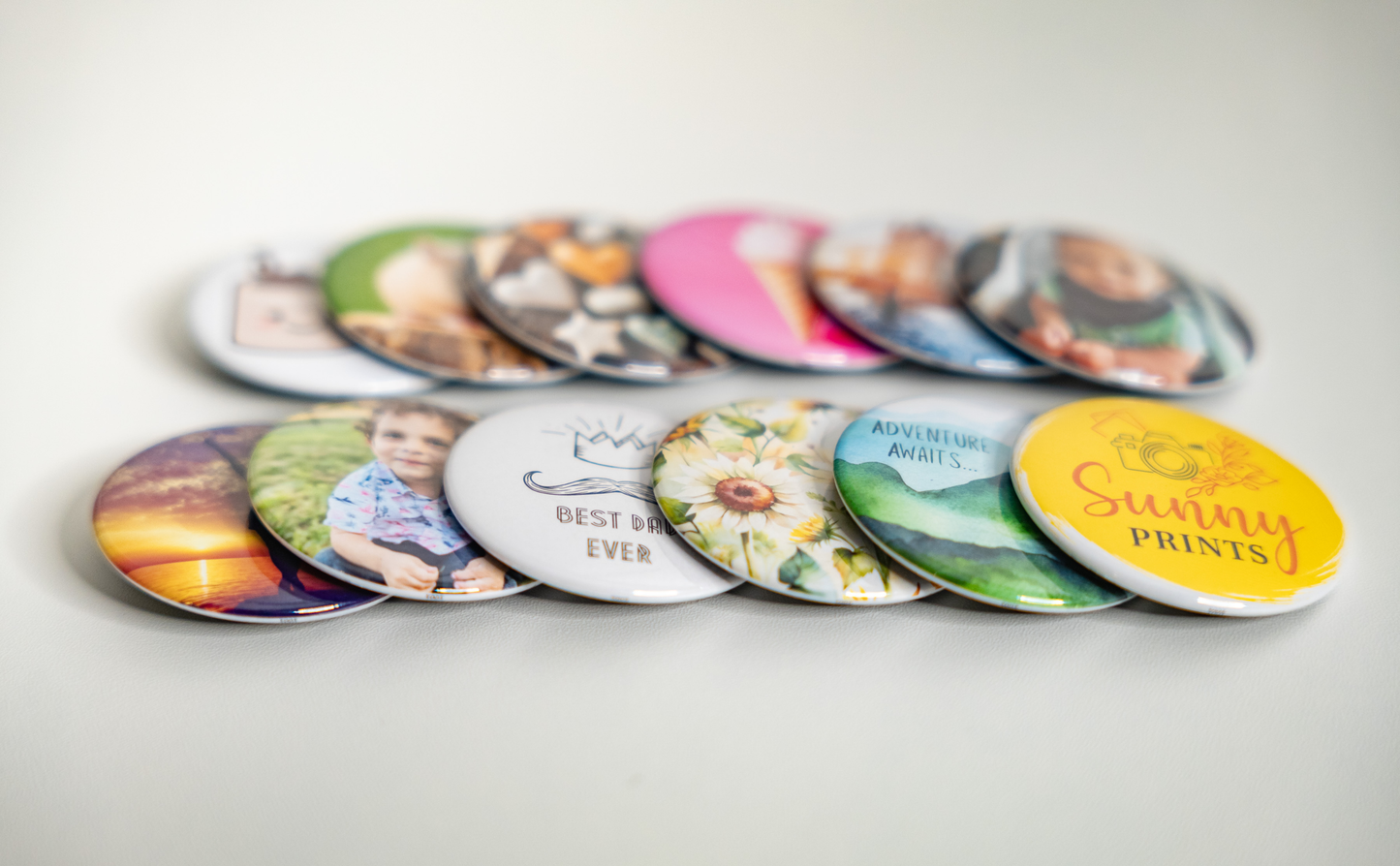 2" Round Button Magnets