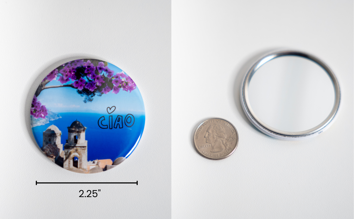2.25" Round Pocket Mirrors