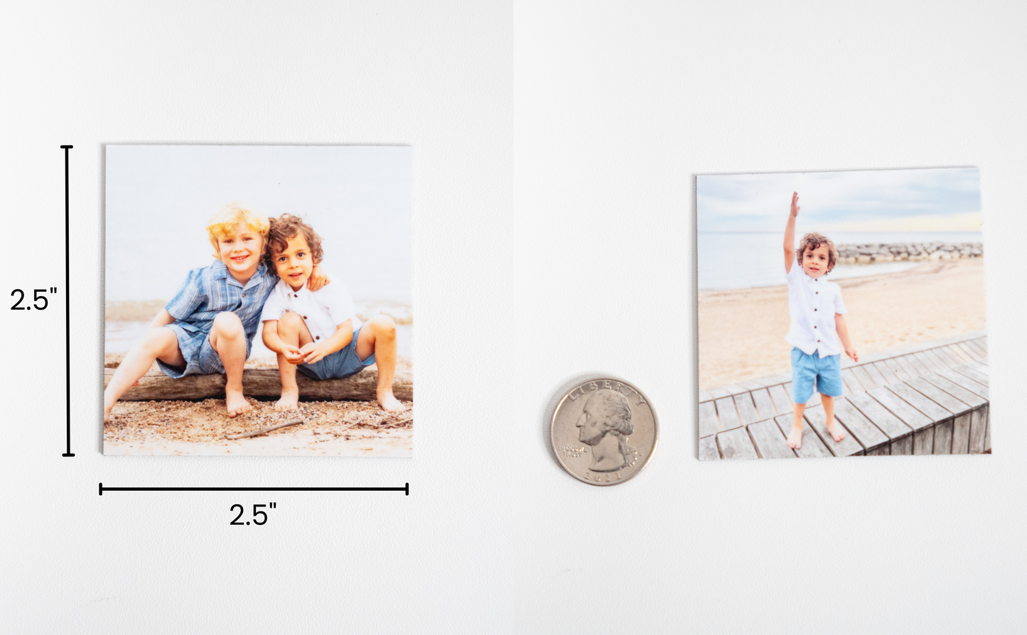 2.5" Square Flexible Magnets