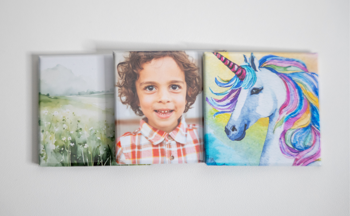 2" Square Button Magnets