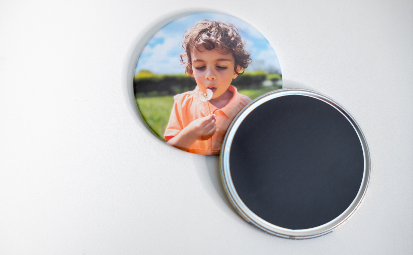 3" Round Button Magnets