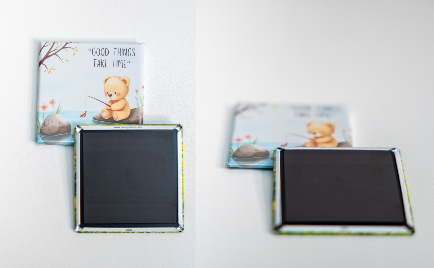 2" Square Button Magnets