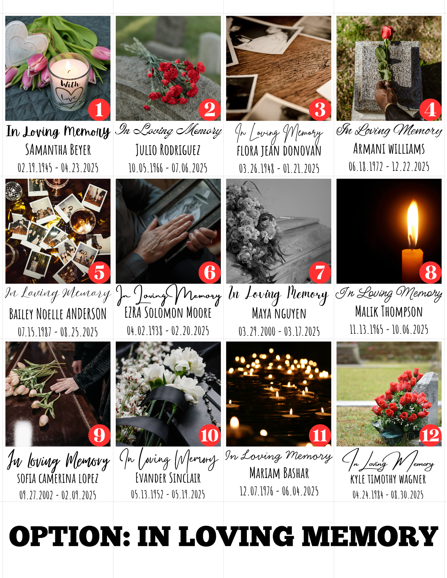 3.75" Square Flexible Magnets (with text)